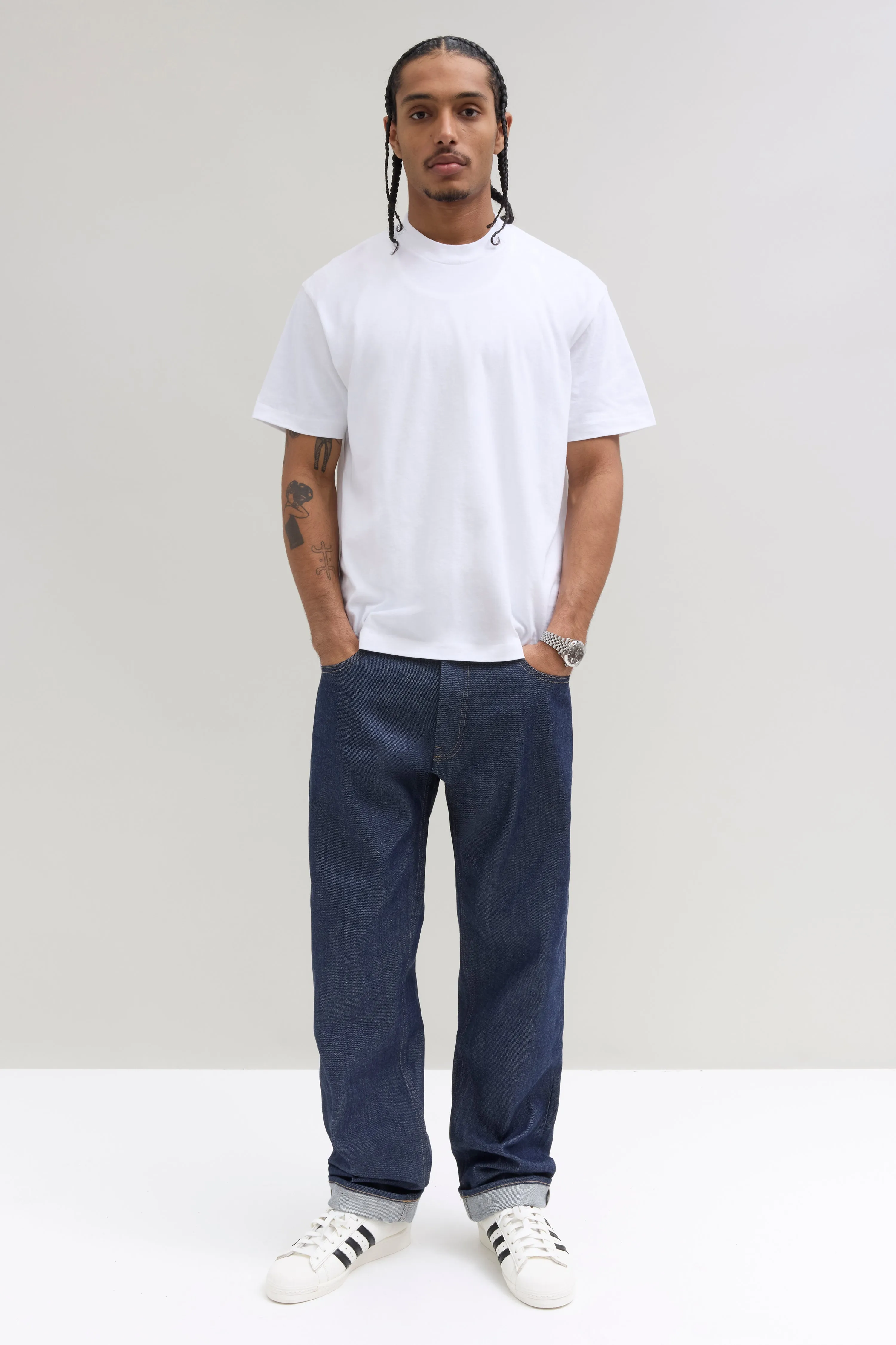 Relaxed Selvedge Denim Jeans - Indigo