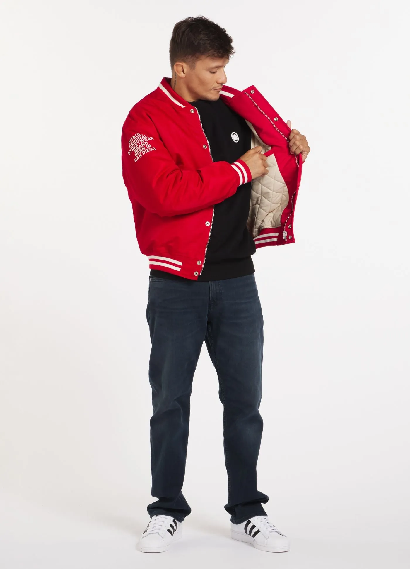 Seabridge Bomber Jacket - Red