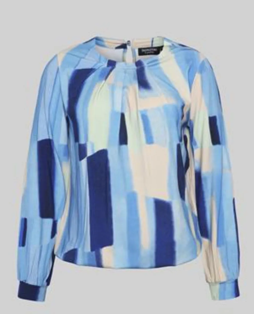 Signature abstract print Tops