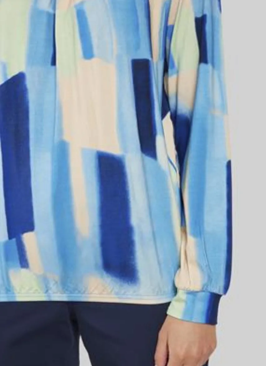 Signature abstract print Tops