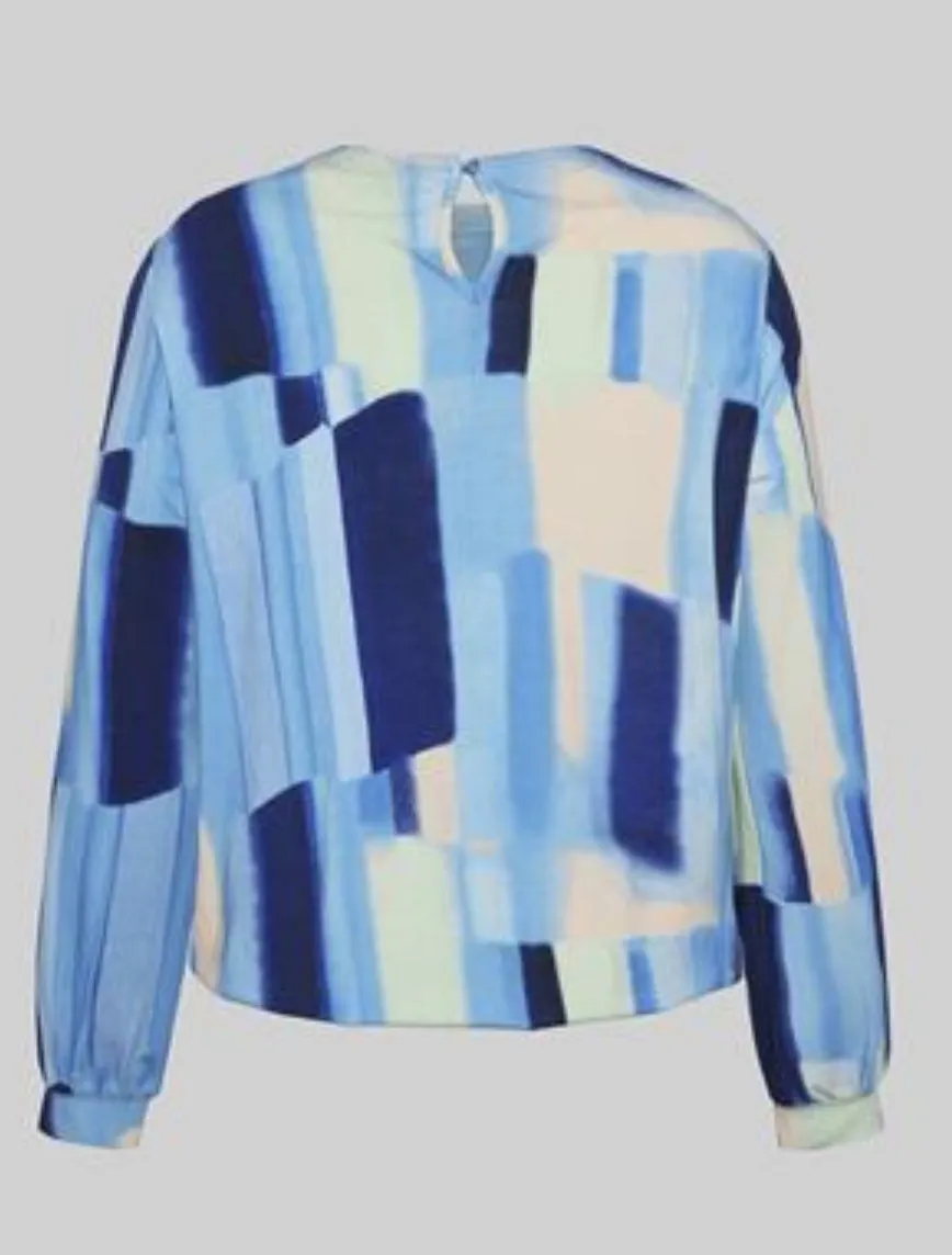 Signature abstract print Tops