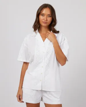 SILENT THEORY - NOVA SHIRT - WHITE