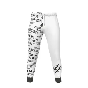Strike Jogging Bottoms White
