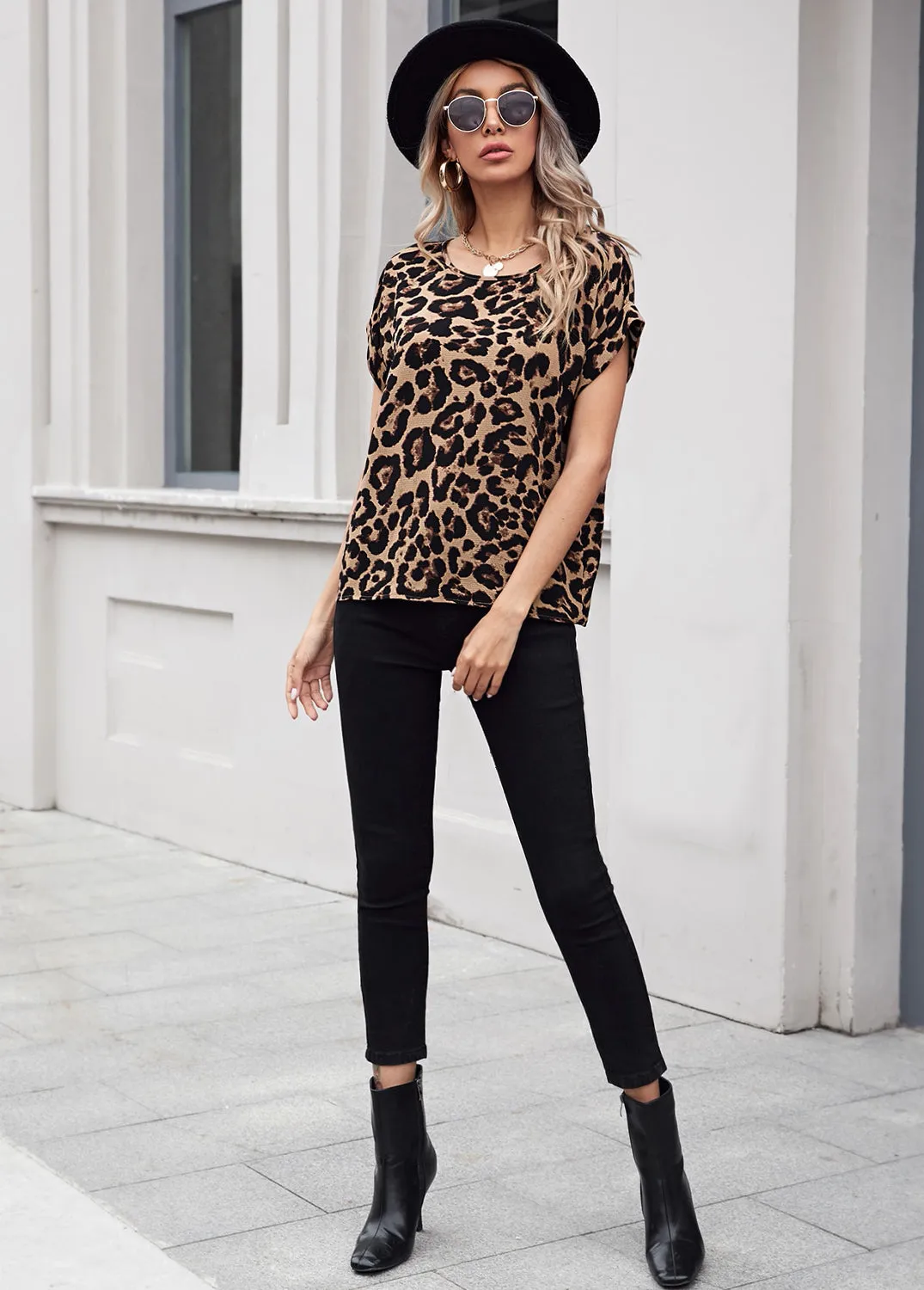 Stylish Leopard Prints Tops For Women & Girls