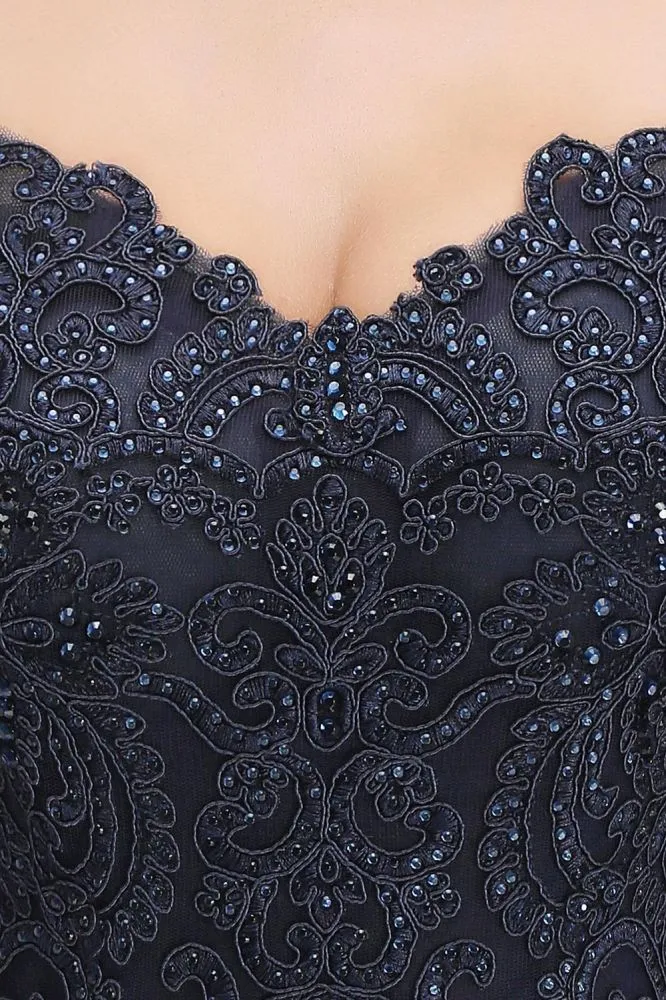 Stylish Straps Aline Beading Evening Maxi Dress Sleeveless V-Neck Wedding Guest Dress