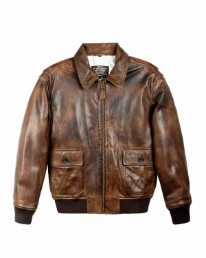 TOP GUN® VINTAGE G-1 LEATHER JACKET