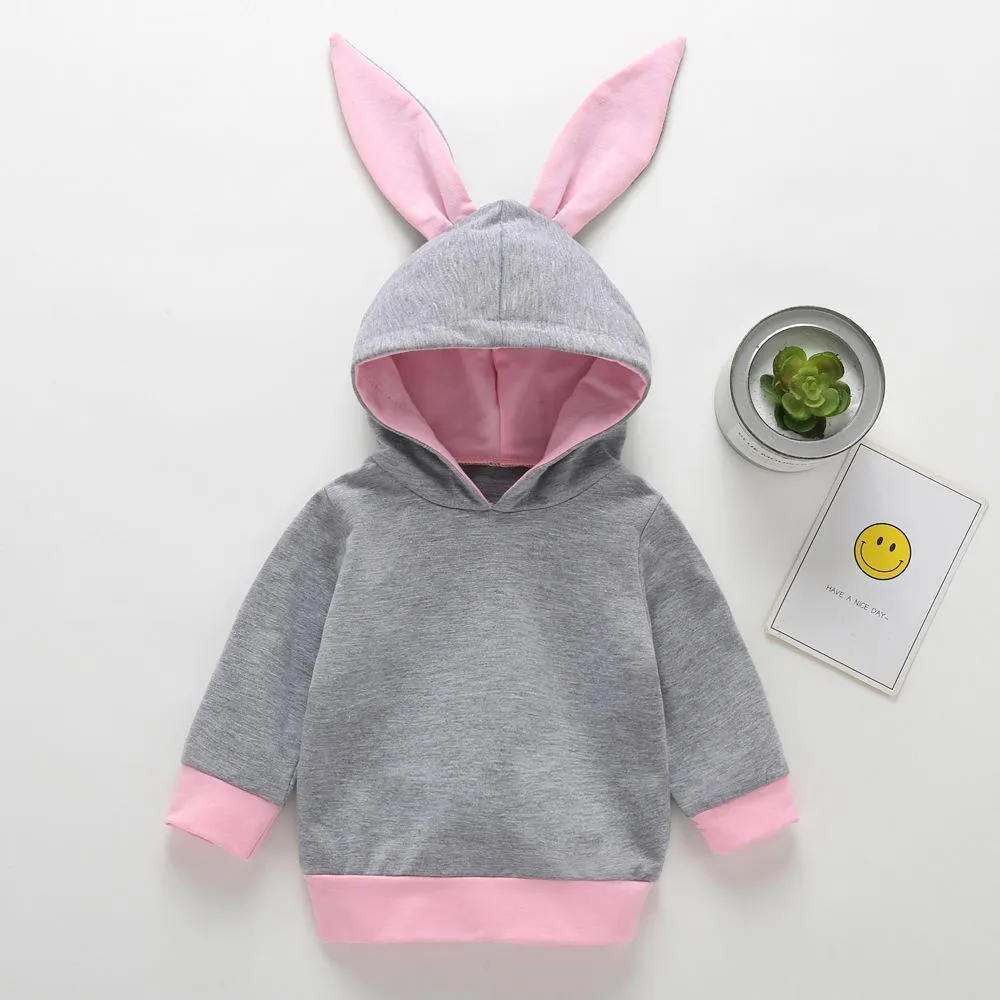 Unisex Rabbit Long Sleeve Casual Tops Wholesale
