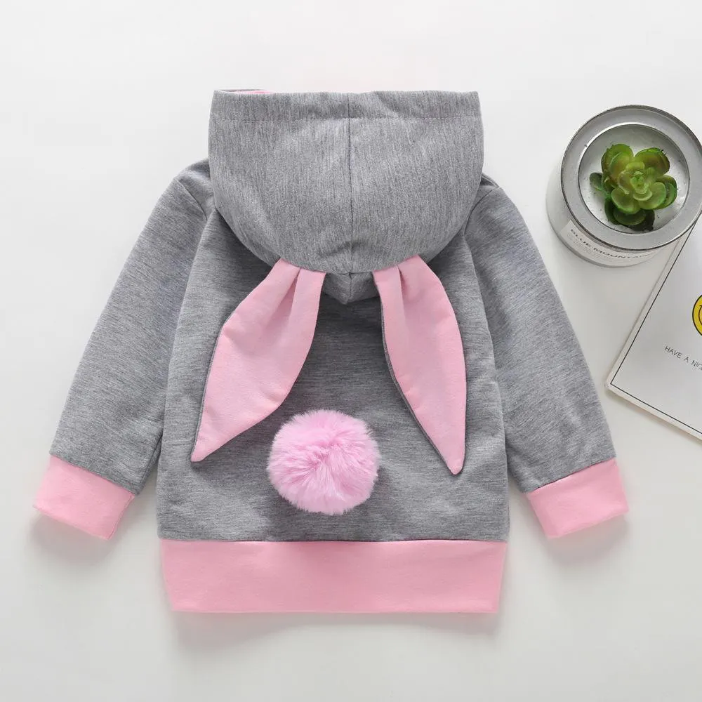 Unisex Rabbit Long Sleeve Casual Tops Wholesale