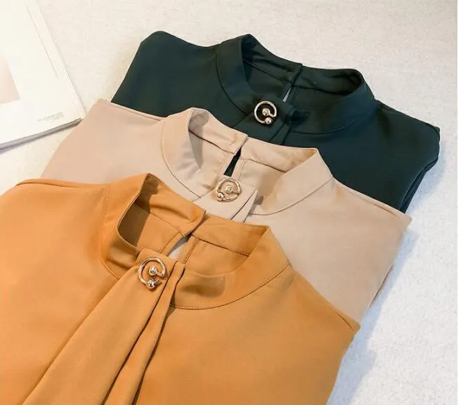 Women’s Stylish Blouse Top with Loose Puff Sleeves