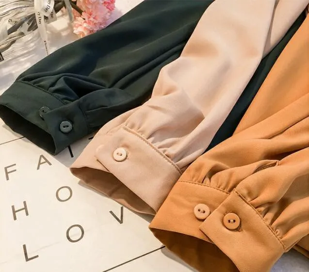 Women’s Stylish Blouse Top with Loose Puff Sleeves
