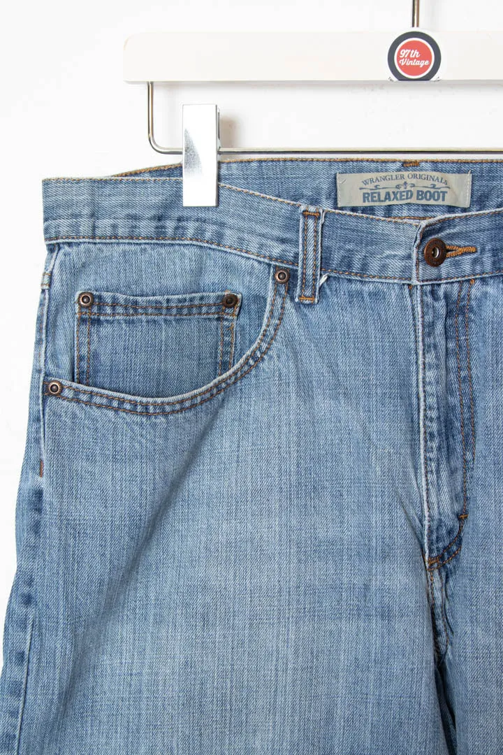Wrangler Relaxed Fit Denim Jeans (W32)
