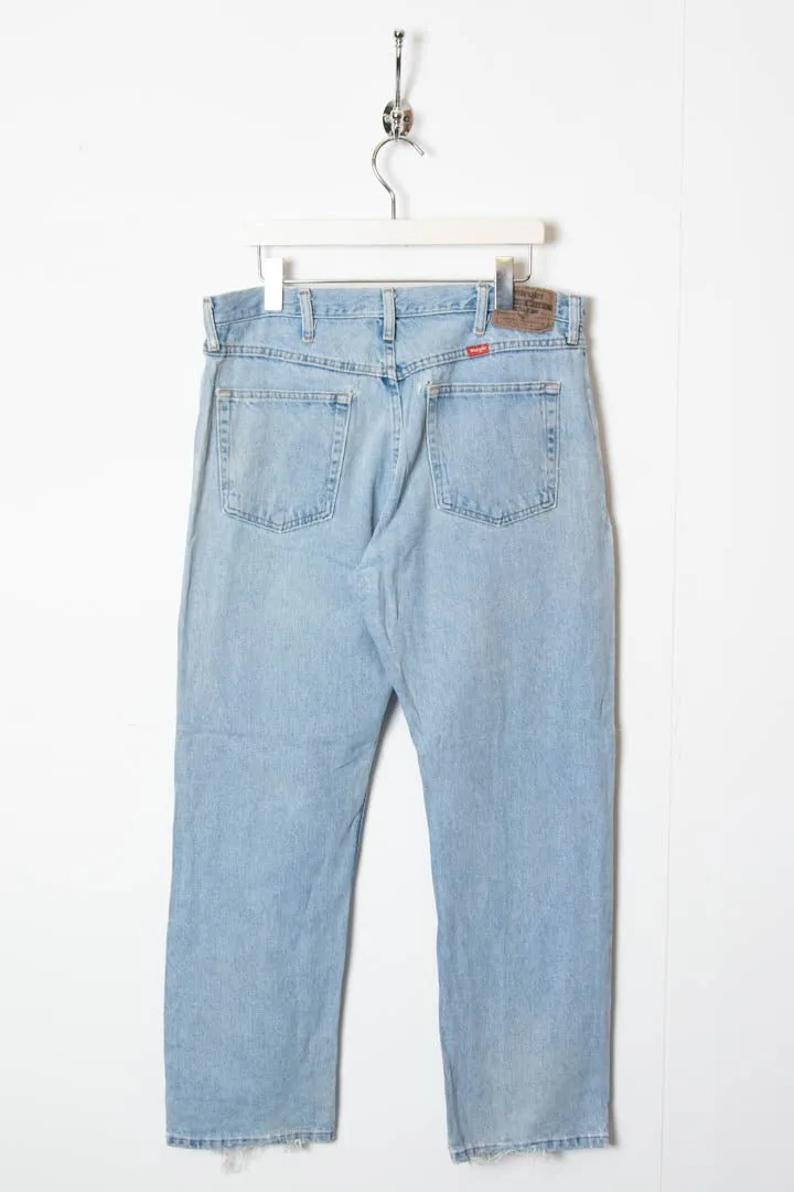 Wrangler Relaxed Fit Denim Jeans (W34)