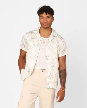 XXIII Anthony Button Up Shirt Cream/Blue/Pink