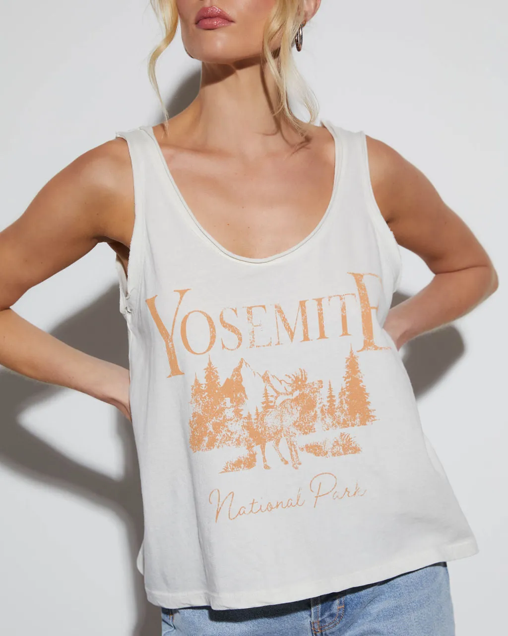 Yosemite Cotton Graphic Tank